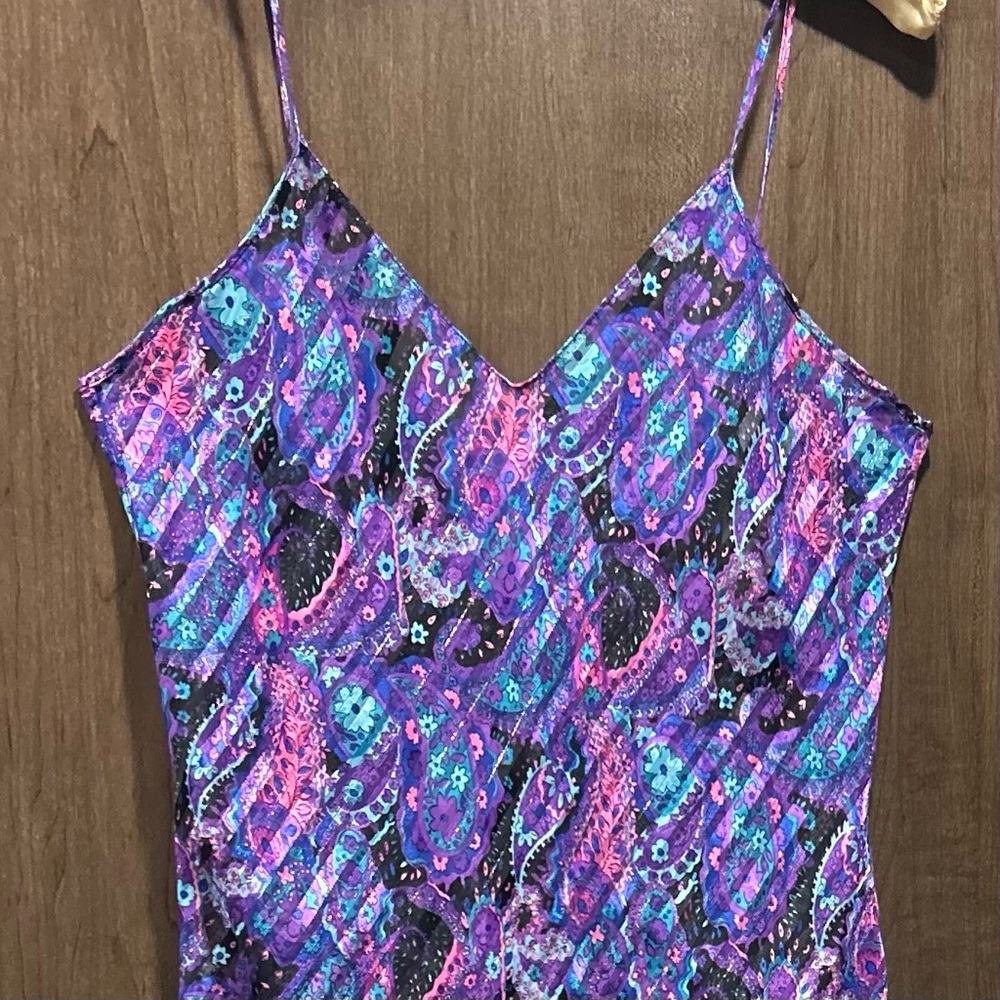 Beautiful Purple, Pink and Turquoise nightgown/lingerie